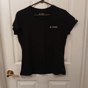 Vaude Sport Green Shape T-Shirt Women's Size M Black